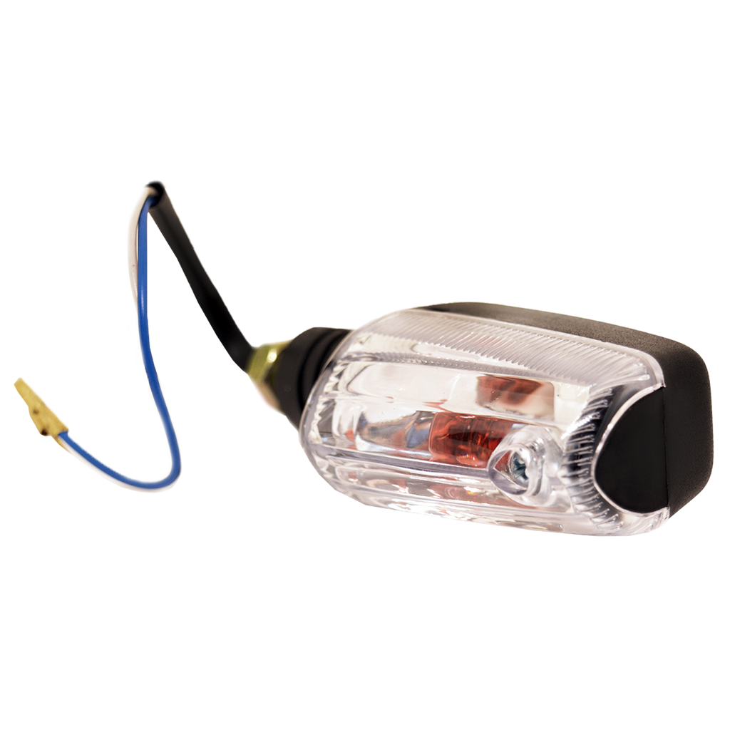 Direccional Suzuki AX-100 Delantero Derecho Trasero Izquierdo Transparente