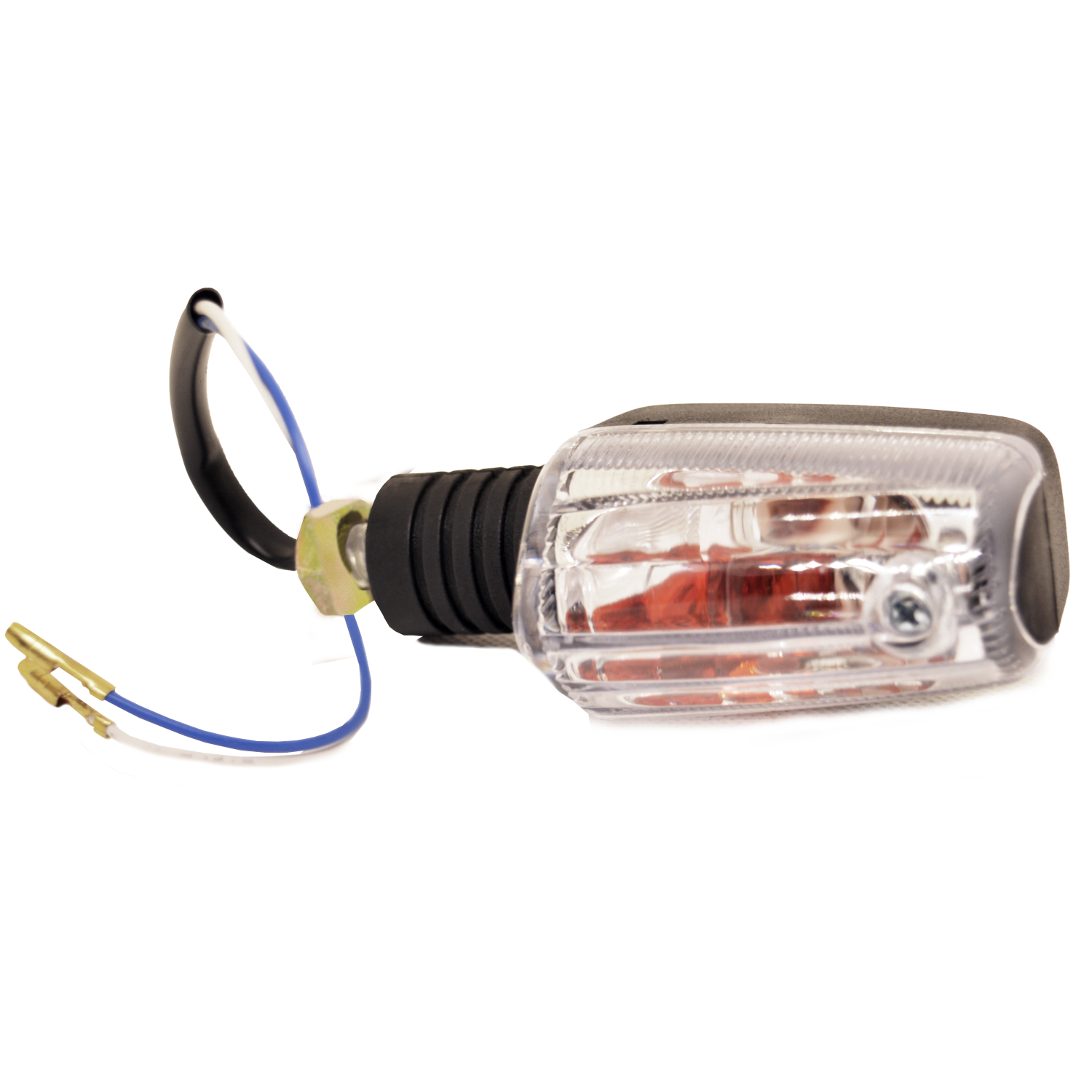 Direccional Suzuki AX-100 Delantero Izquierdo Trasero Derecho Transparente