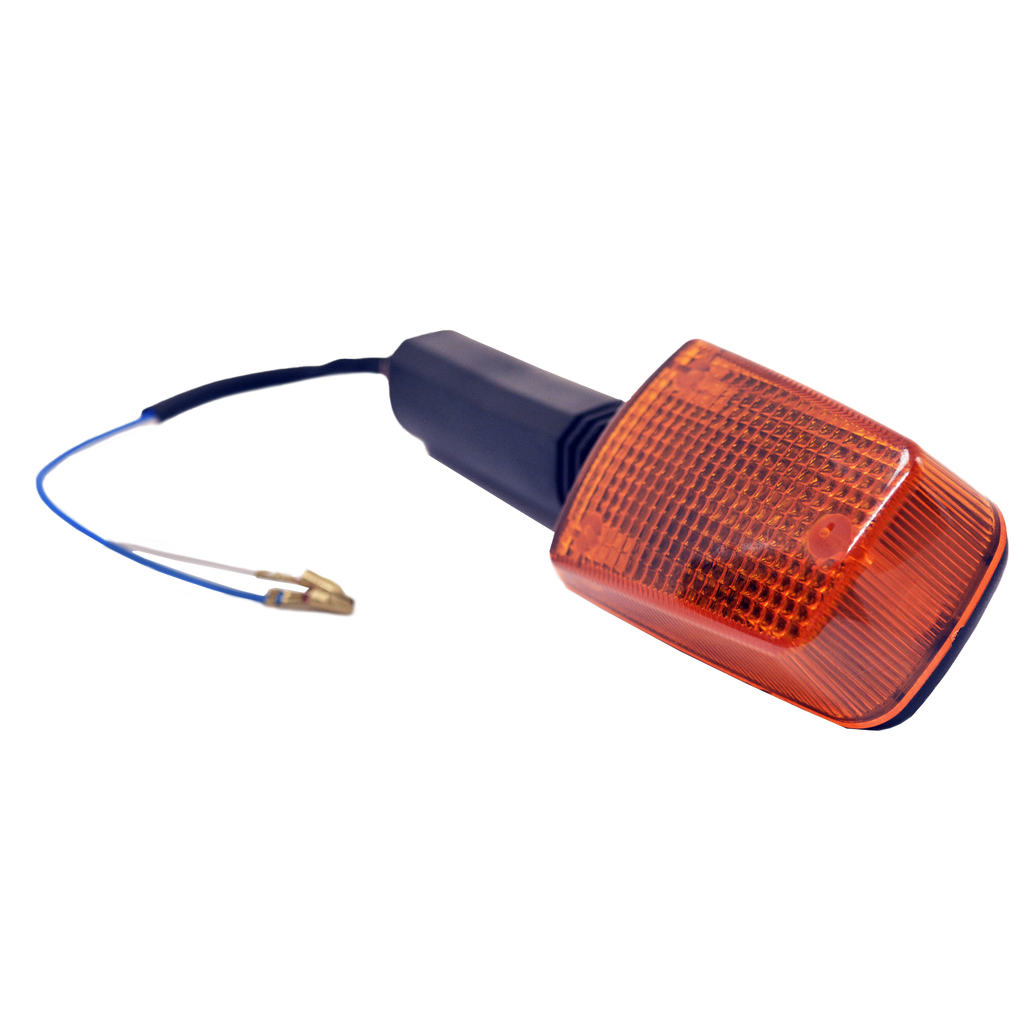 Direccional Suzuki DR-200 GS-500 DR-650 Trasera Bastón Corto Ámbar