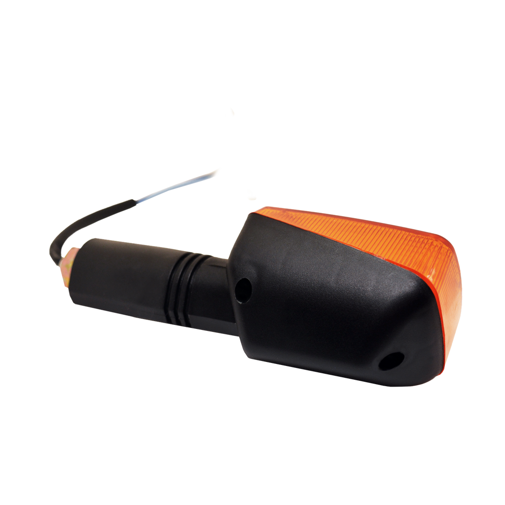 Direccional Suzuki DR-200 GS-500 DR-650 Trasera Bastón Corto Ámbar