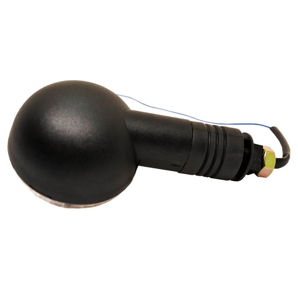 Direccional Suzuki GN-125 Redonda Del Izq y Tras Der Transparente