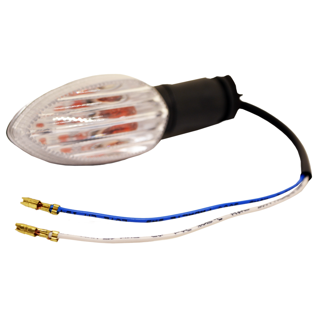 Direccional Yamaha FZ-16-SZ15RR-SZ16-RR YBR125-YCZ110 Trasera Izquierda Transparente