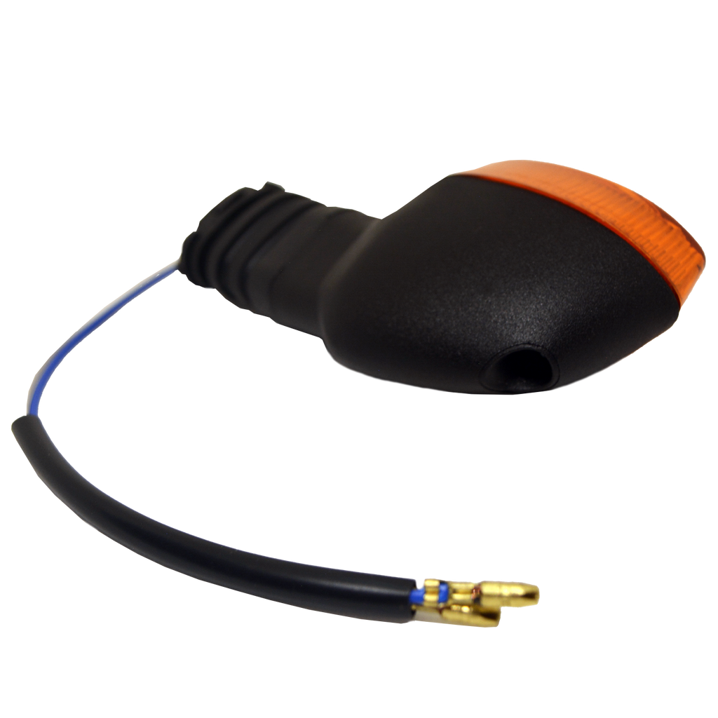 Direccional Honda CB110-XR150L-XR190L-CB160F Del Izq y Tras Der Lente Ámbar